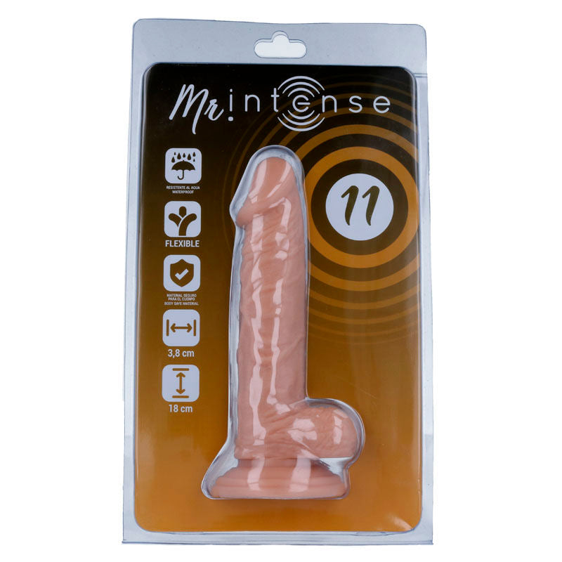 MR INTENSE - 11 CAZZI REALISTICI 18 CM -O- 3,8 CM