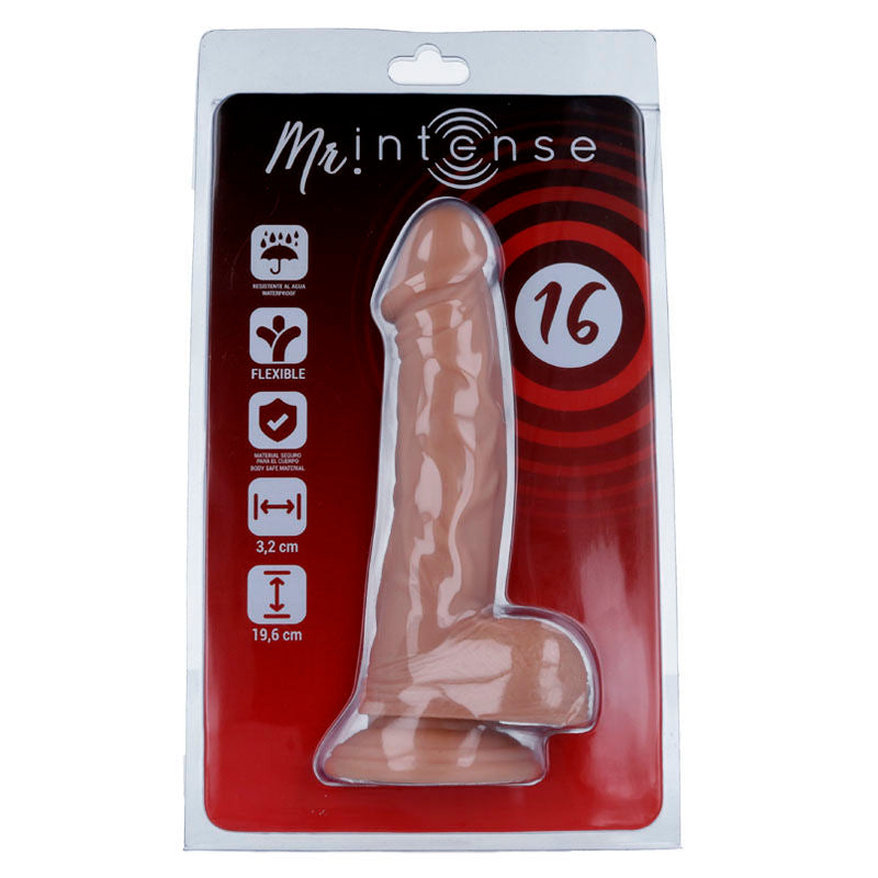 MR INTENSE - 16 REALISTISCHER SCHWANZ 19,6 CM -O- 3,2 CM