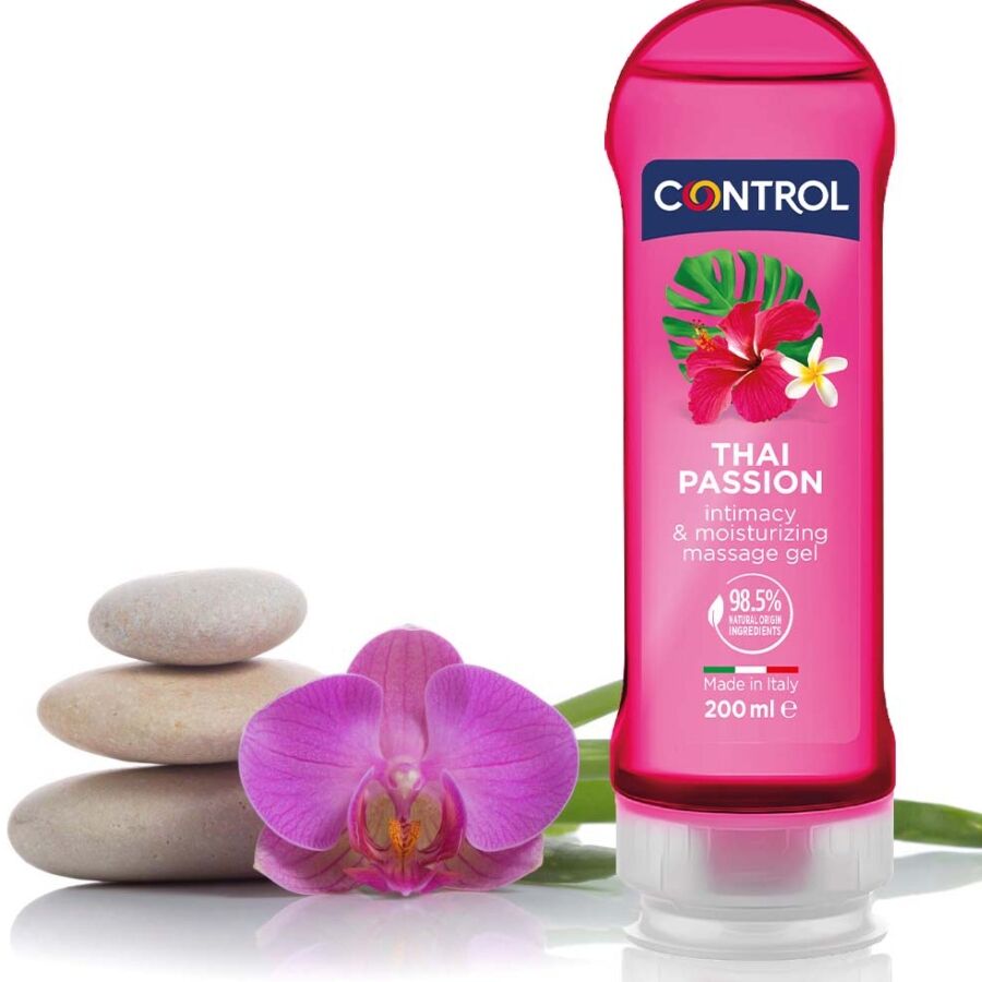 CONTROL - 2 EN 1 MASSAGGIO &amp; PIACERE THAI PASSION 200 ML