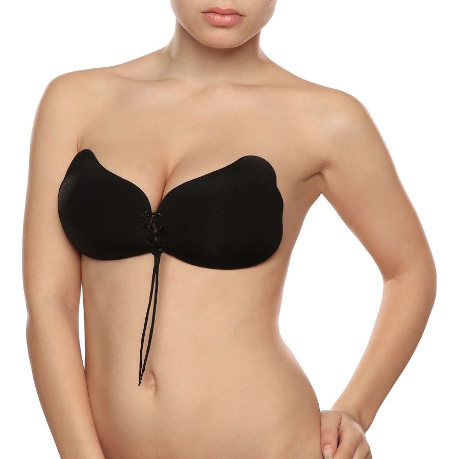 BYE-BRA - LACE-IT ENHANCEMENT PUSH-UP NERO COPPA A