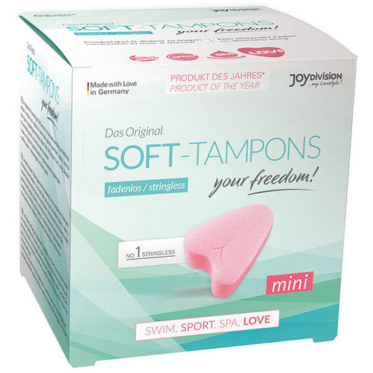 JOYDIVISION SOFT-TAMPONS - ORIGINALI SOFT-TAMPONS MINI 3 UDS