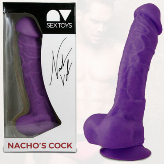 NACHO VIDAL - REPLICA DEL PENE DI NACHO VIDAL 24CM VIOLA