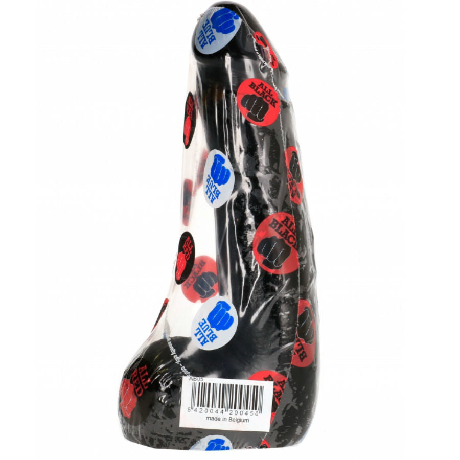 TUTTO NERO - DILDO REALISTICO NERO MORBIDO 20 CM