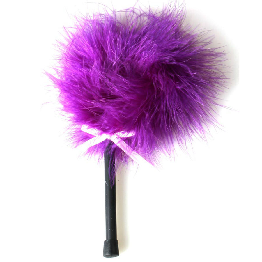 SECRETPLAY - PINK PURPLE MARABOU DUSTER