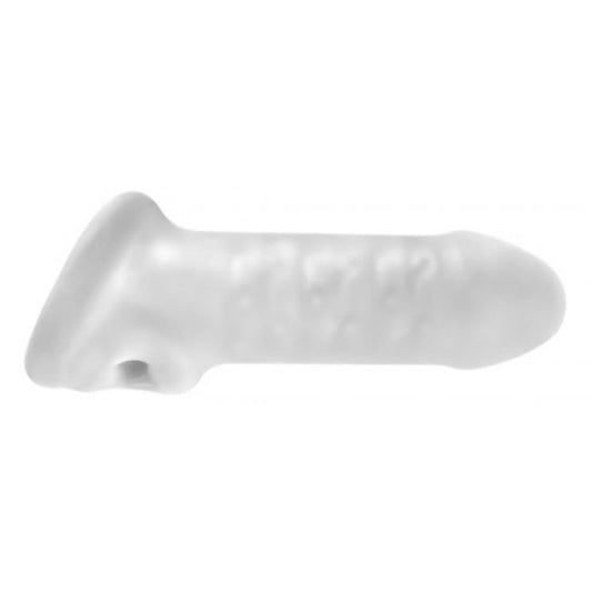 PERFECT FIT BRAND - FAT BOY THIN SHEATH PENIS EXTENDER CLEAR 15 CM