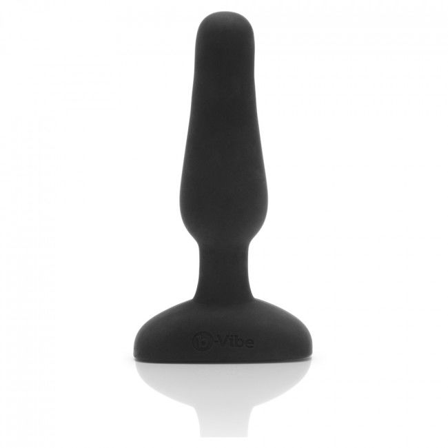 B-VIBE - NOVICE FERNBEDIENBARER ANALSTECKER SCHWARZ