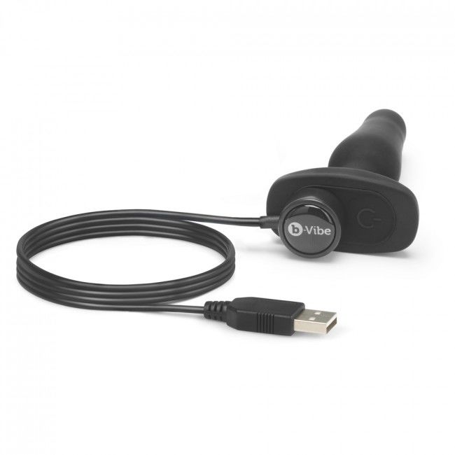 B-VIBE - NOVICE TELECOMANDO PLUG ANALE NERO