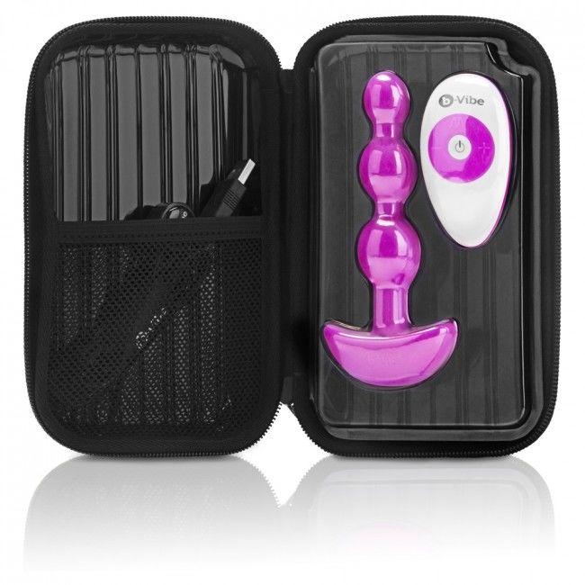 B-VIBE - PERLINE ANALI CONTROLLATE A DISTANZA TRIPLET ROSA