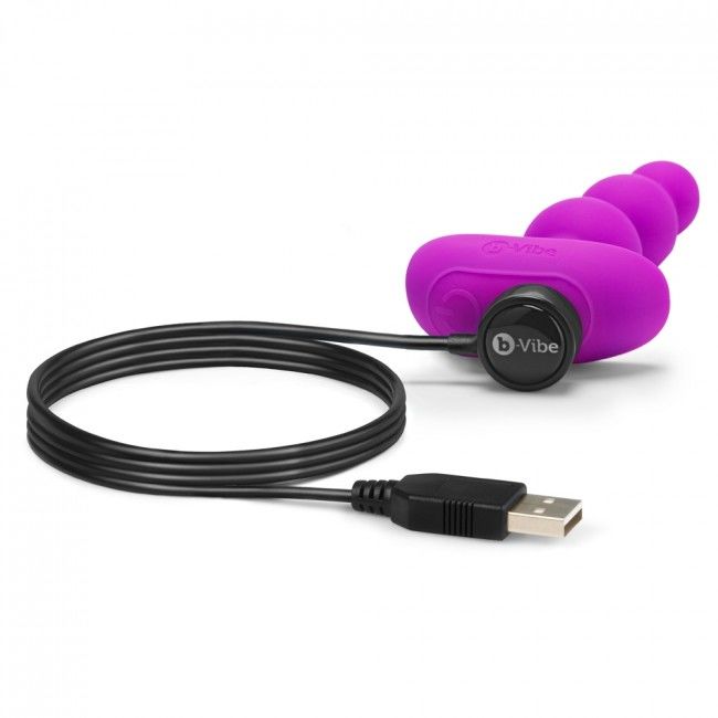 B-VIBE - PERLINE ANALI CONTROLLATE A DISTANZA TRIPLET ROSA