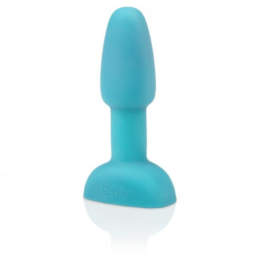 B-VIBE - RIMMING-ANALPLUG MIT FERNBEDIENUNG, PETITE TEAL