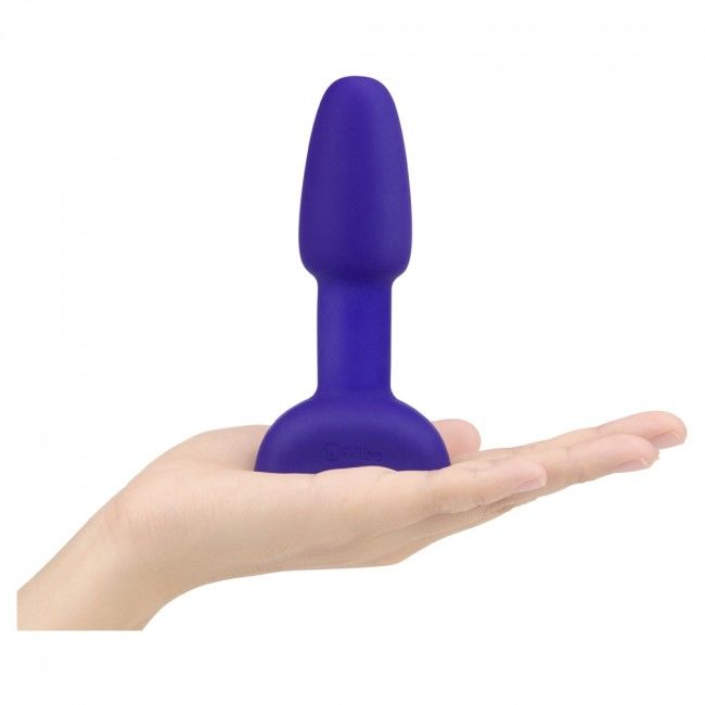 B-VIBE - RIMMING REMOTE CONTROL ANAL PLUG PETITE LILAC