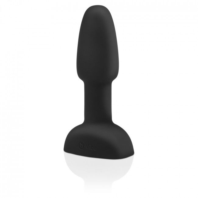 B-VIBE - RIMMING REMOTE CONTROL PLUG ANALE PETITE NERO