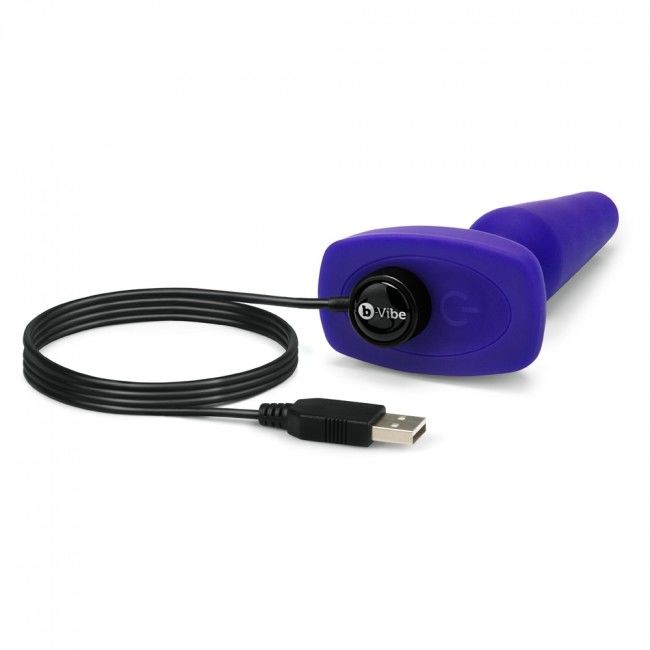 B-VIBE - TRIO TELECOMANDO PLUG ANALE LILLA