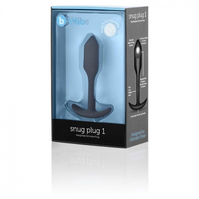 B-VIBE - SNUG PLUG 1 NERO