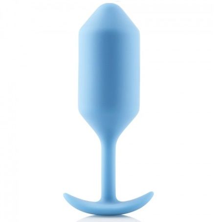 B-VIBE - SNUG ANAL PLUG 3 AZZURRO CIELO