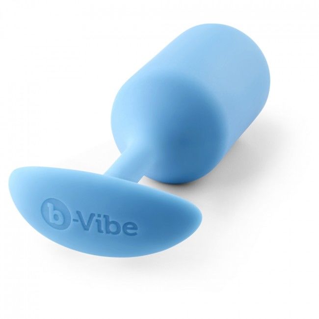 B-VIBE - SNUG ANAL PLUG 3 AZZURRO CIELO