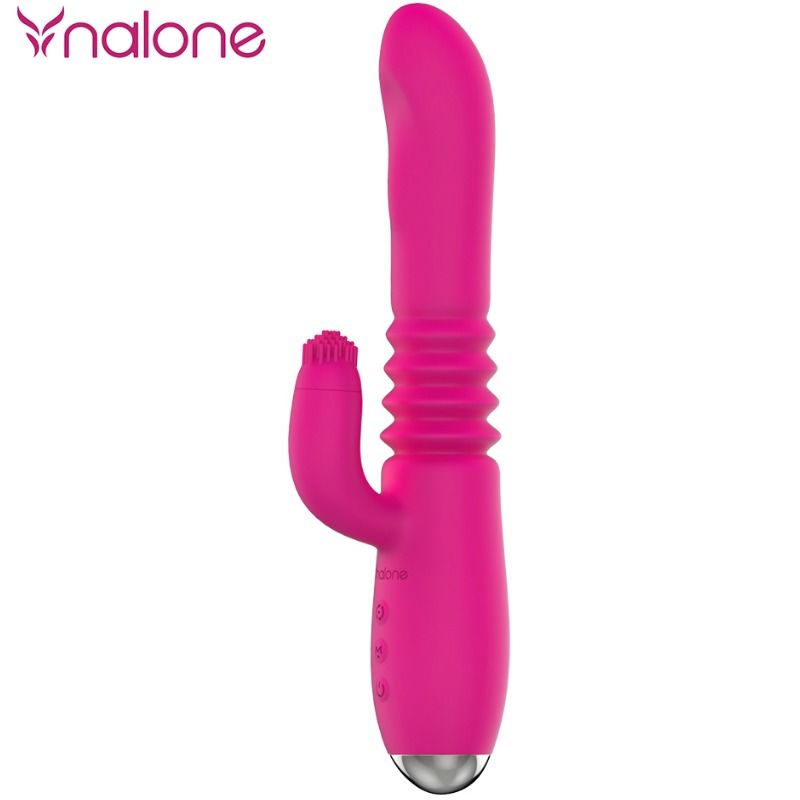 NALONE - VIBRATORE UP&amp;DOWN E RABBIT CON ROTAZIONE