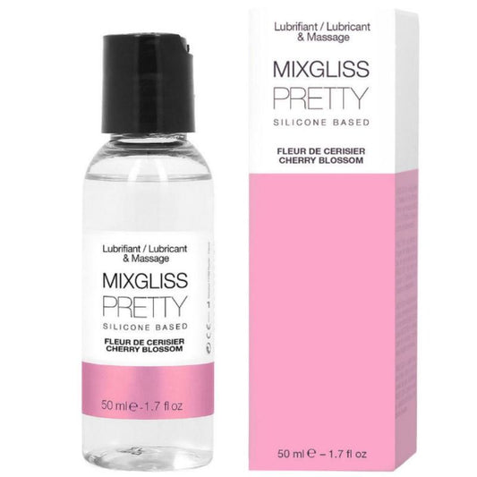 MIXGLISS - LUBRIFICANTE AL SILICONE PRETTY CHERRY BLOSSOM 50 ML