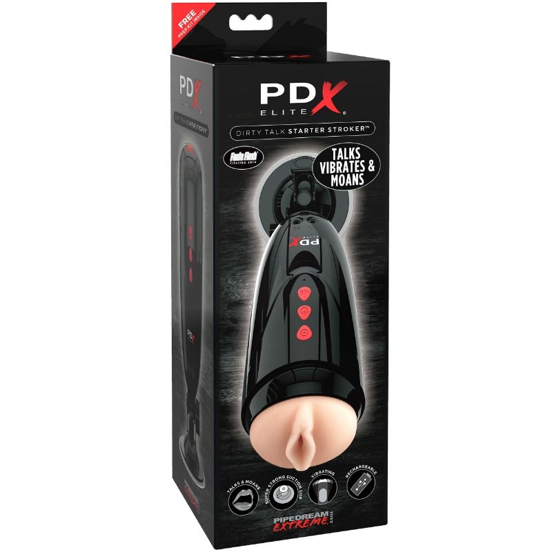 PDX ELITE - DIRTY TALK-STARTER-STROKER