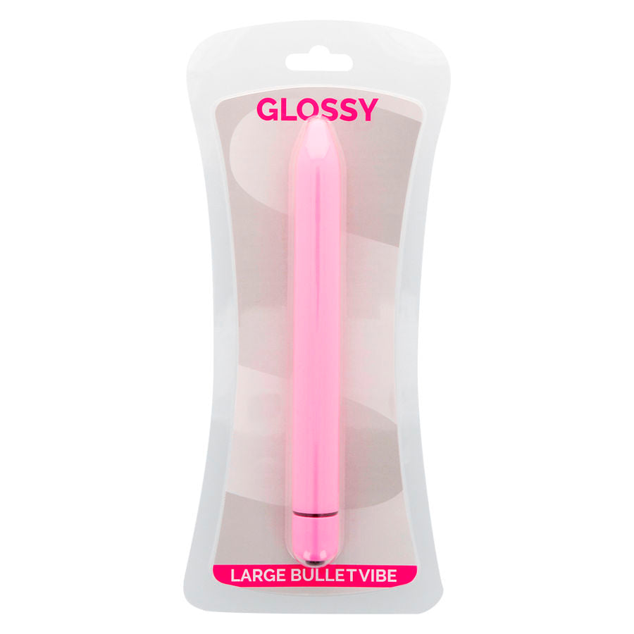 GLOSSY - VIBRATORE SLIM ROSA