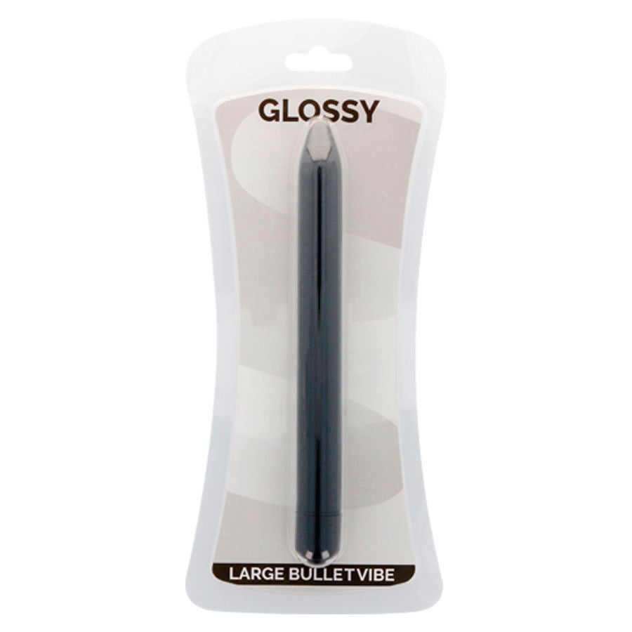 GLOSSY - SLIM VIBRATOR SCHWARZ