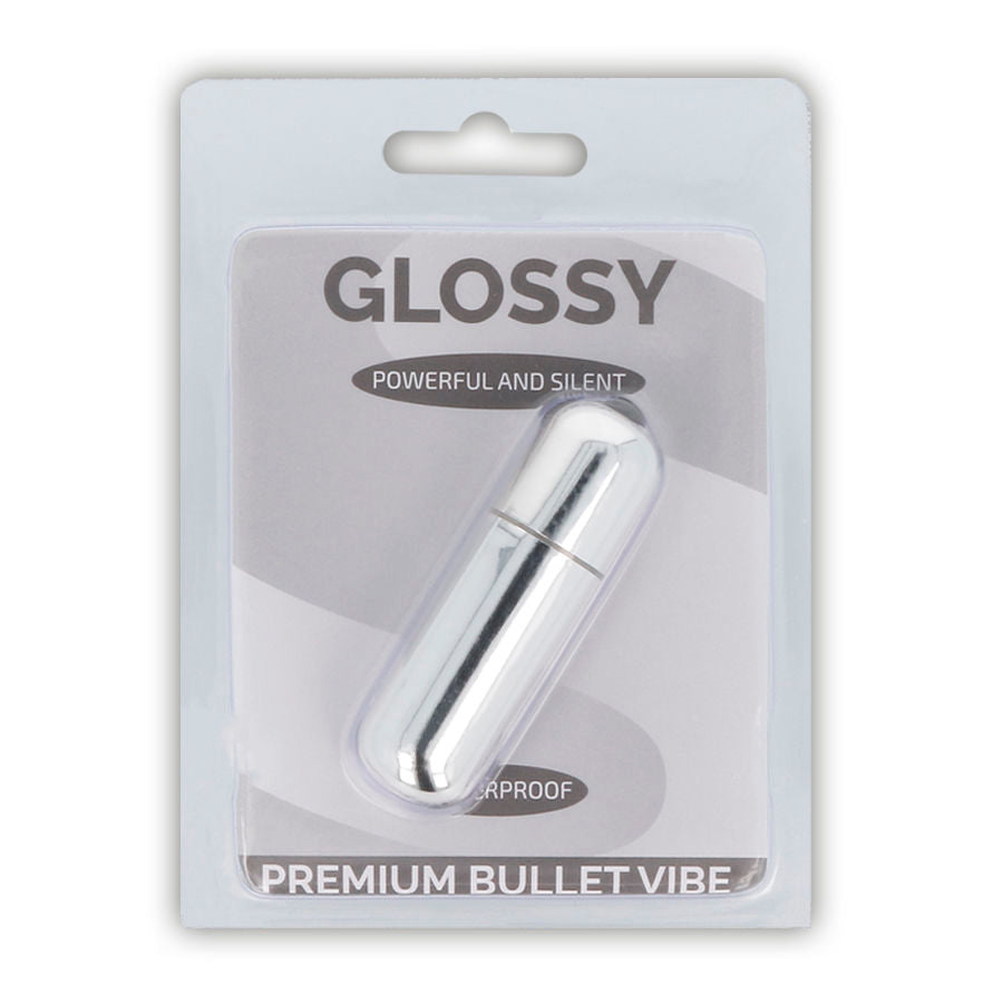 GLOSSY - PREMIUM VIBE VIBRANTE BULLET 10V ARGENTO