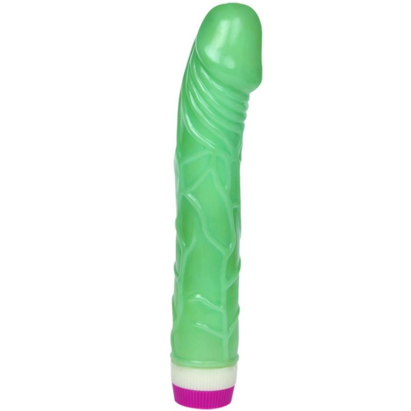 BAILE - VIBRATORE WAVES OF PLEASURE 23 CM VERDE