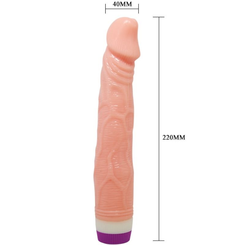 BAILE - NATURAL REALISTIC VIBRATOR 22 CM