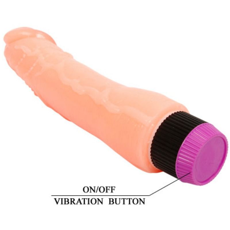 BAILE - NATURAL FLEXIBLE REALISTIC VIBRATOR 24 CM