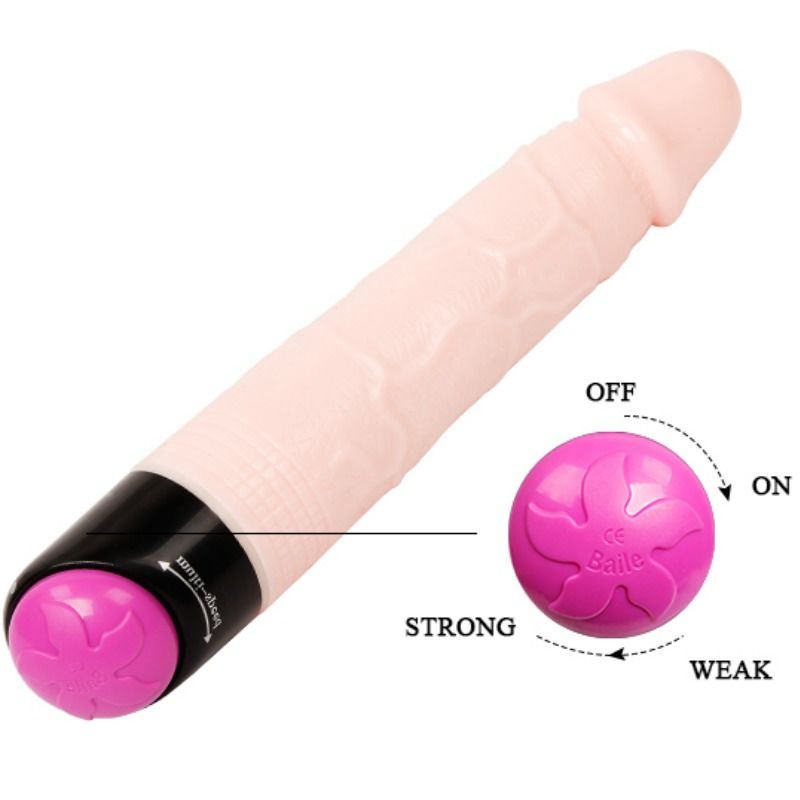 BAILE - BUNTE SEXVIBRATION UND ROTATION 24 CM