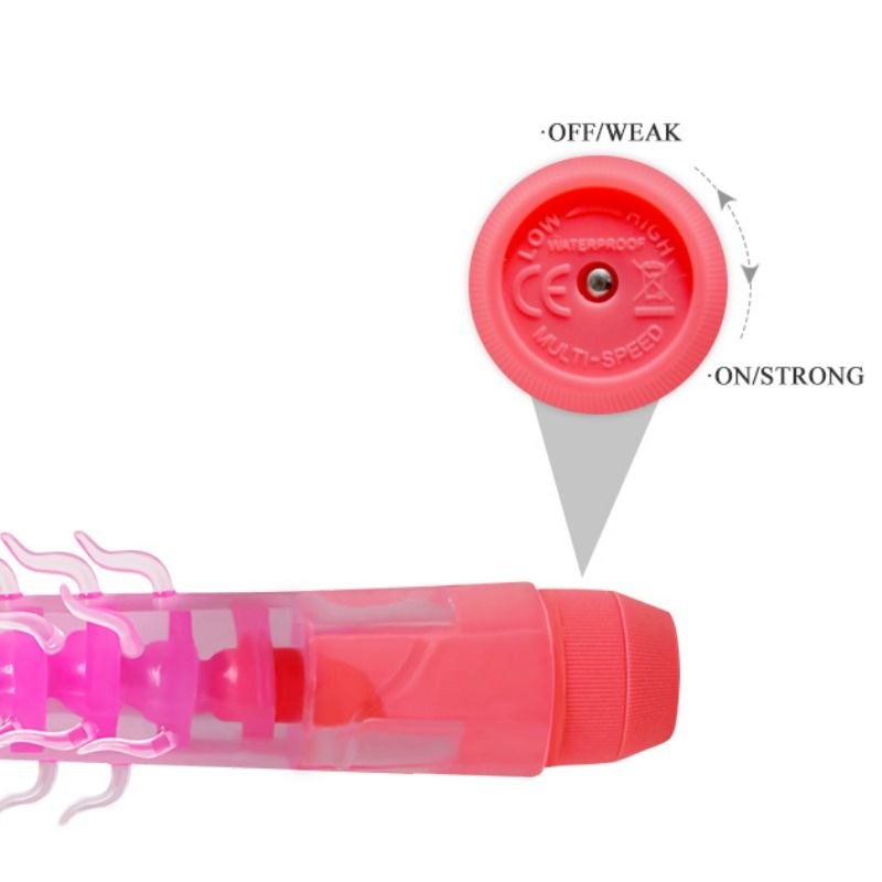 BAILE - FLEXI VIBE SENSUAL SPINE DILDO VIBRANTE PIEGHEVOLE 23,5 CM