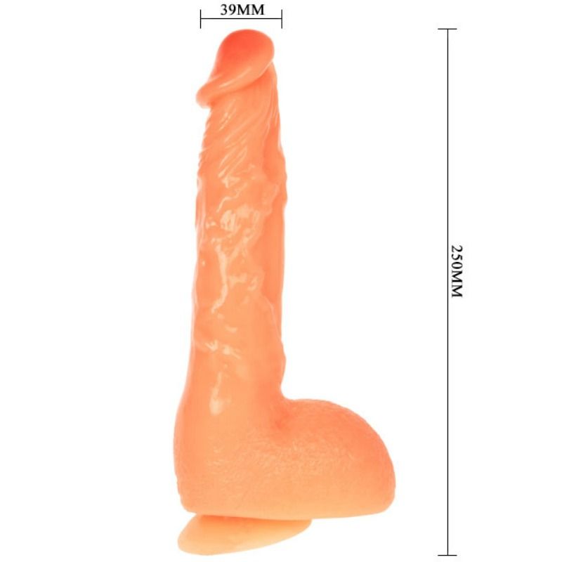 BAILE - REALISTISCHER DILDO MIT SAUGNÄPFEN