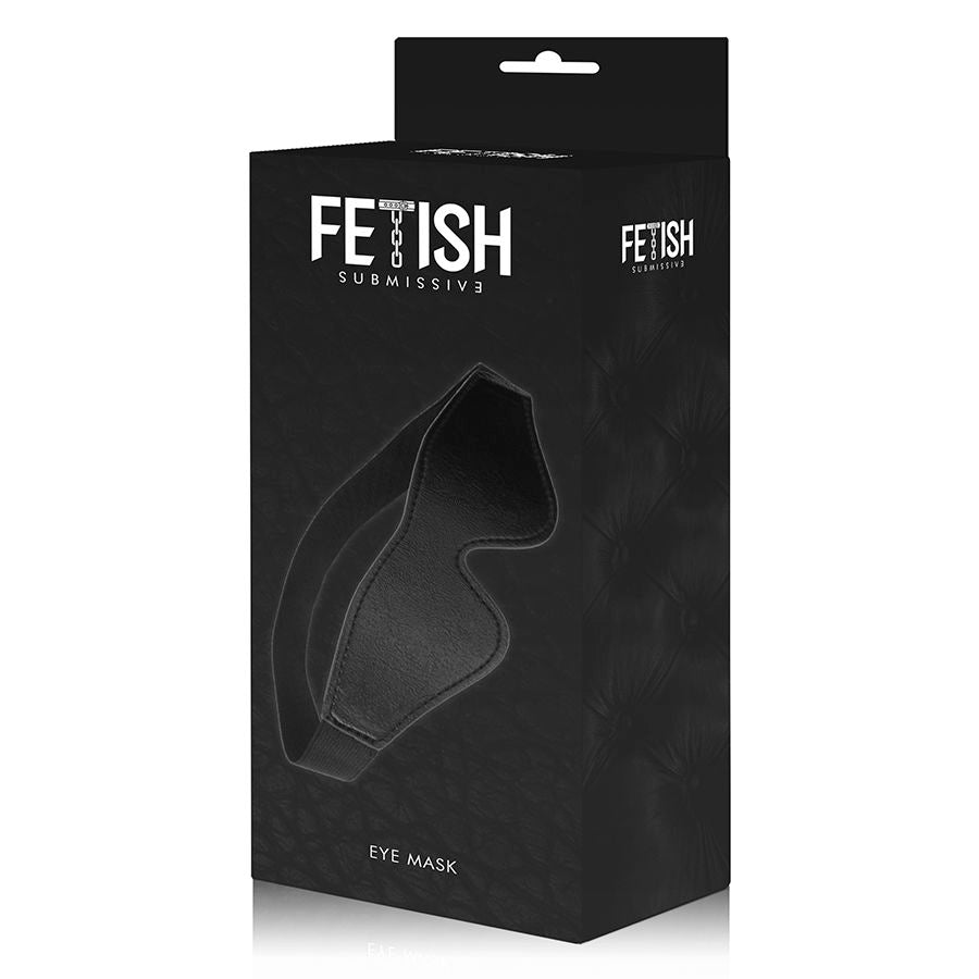 FETISH SUBMISSIVE - VEGAN LEATHER MASK WITH NOPRENE LINING