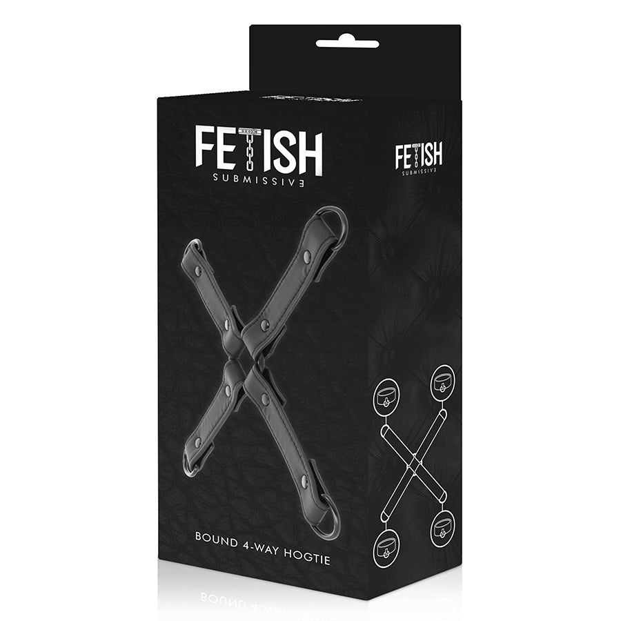 FETISH SOTTOMESSO - UNIONE MANETTE IN PELLE VEGANA