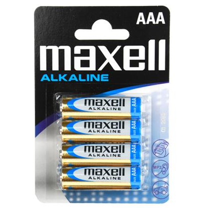 MAXELL - BATTERIE AAA 4 STK