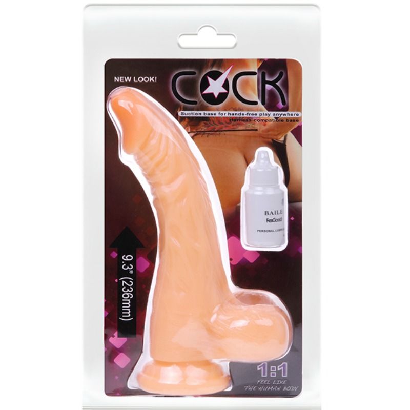 BAILE - DILDO REALISTICO CON VIBRAZIONE