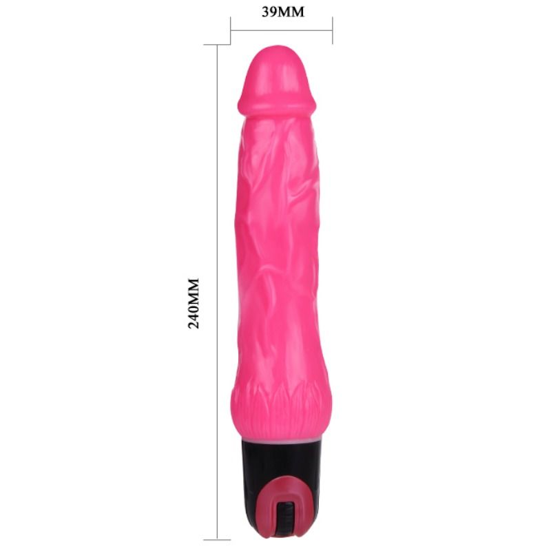 BAILE - VIBRATOR DAAPLY PLEASURE MULTISPEED PINK