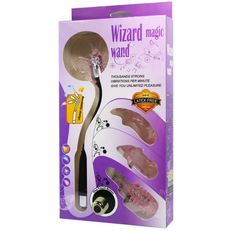 BAILE - WIZARD MAGIC WAND STIMOLATORE CON VIBRAZIONE