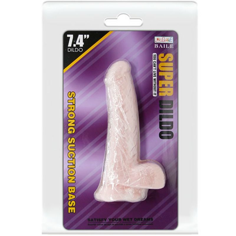 BAILE - DILDO NATURALE SUPER REALISTICO 18,8 CM