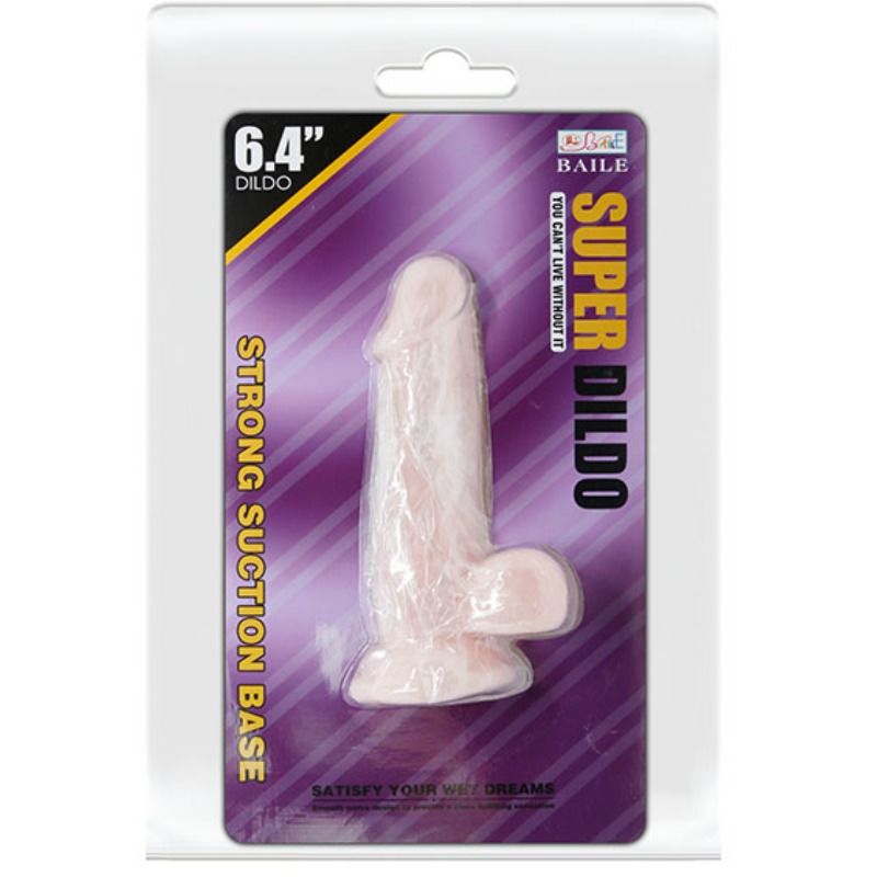 BAILE - DILDO NATURALE SUPER REALISTICO 16,5 CM