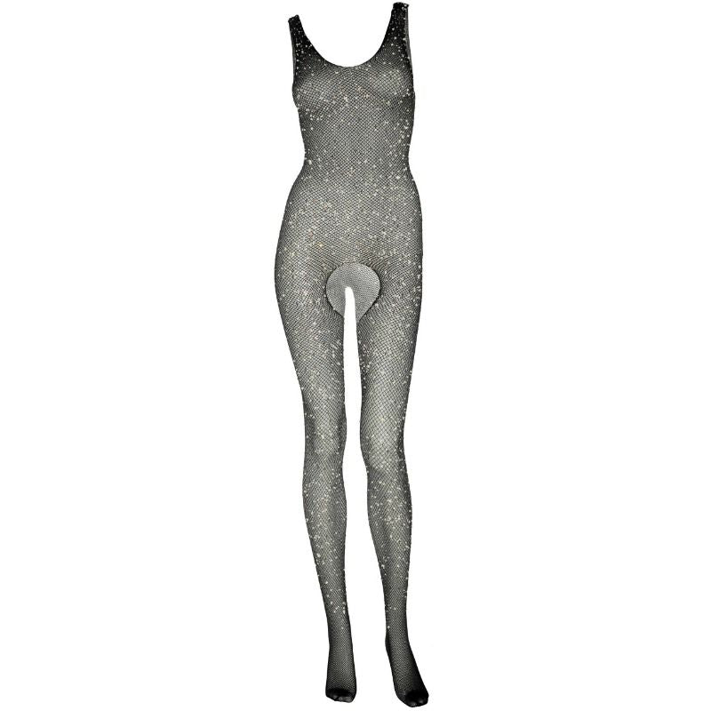 LEG AVENUE - NETZ-TANK-BODYSTOCKING, EINE GRÖSSE