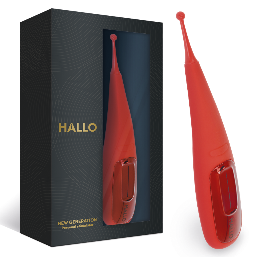 HALLO - FOCUS VIBRATORE ROSSO