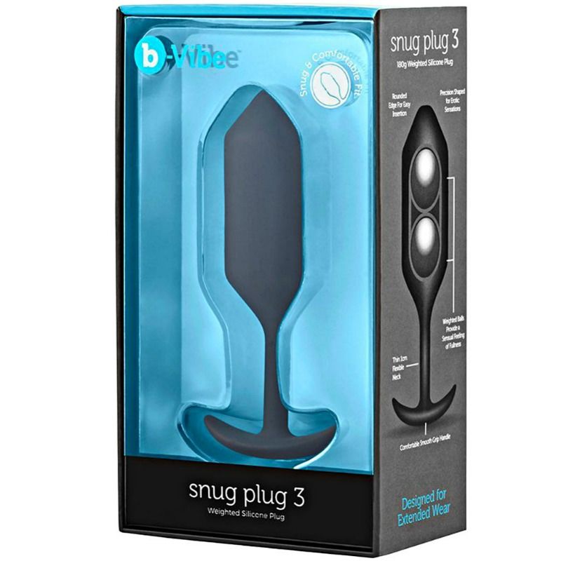 B-VIBE - Analplug mit festem Stecker 3