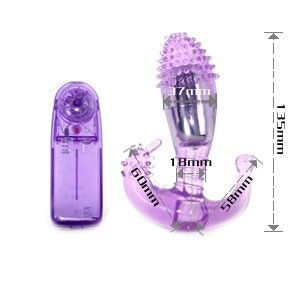 BAILE - LILA VAGINAL- UND ANALSTIMULATOR MIT VIBRATION