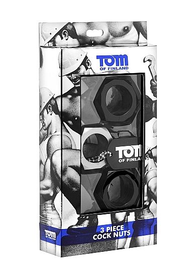 TOM OF FINLAND - ANELLO PER IL PENE IN 3 PEZZI