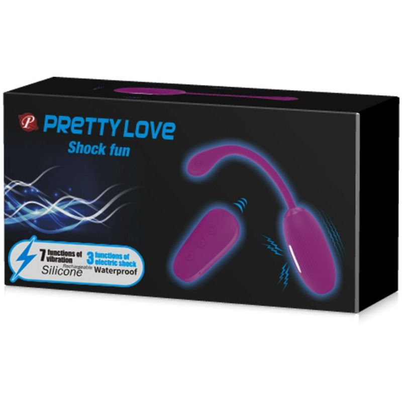 PRETTY LOVE - SCHOCKSPASS VIBRIERENDES EI UND ELEKTROSCOCK