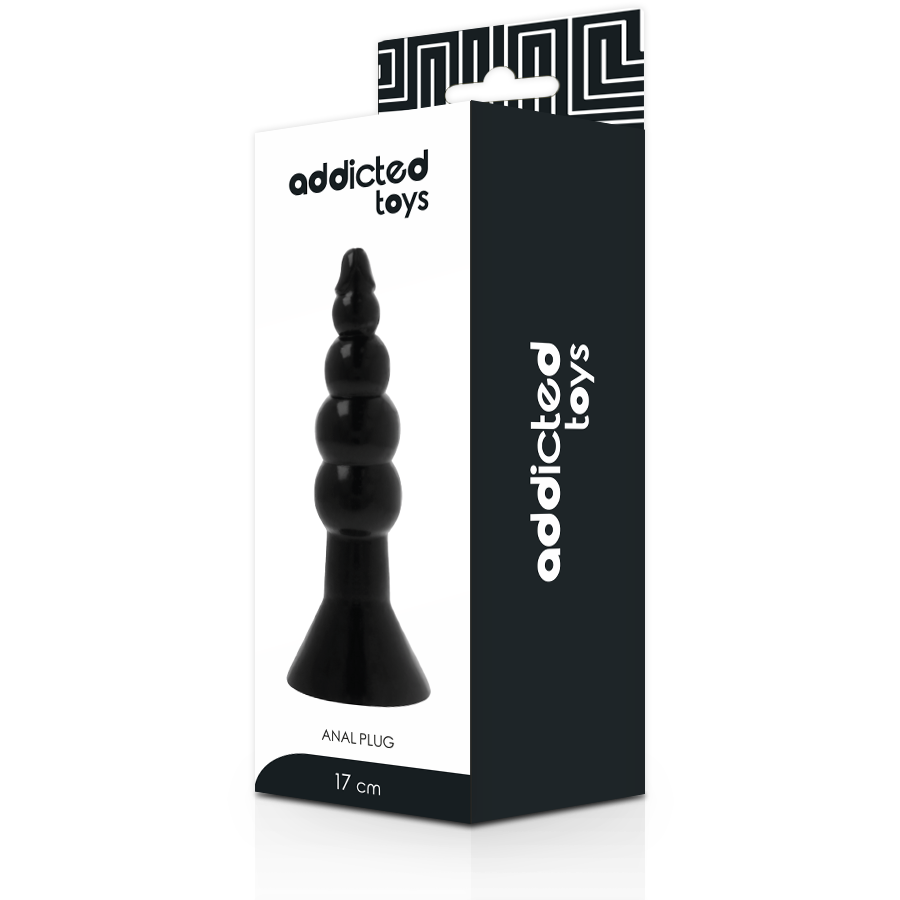 ADDICTED TOYS - ANALSTECKER 17 CM SCHWARZ