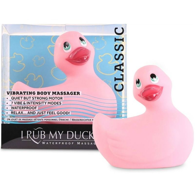 BIG TEASE TOYS - I RUB MY DUCKIE CLASSIC VIBRATING DUCK ROSA