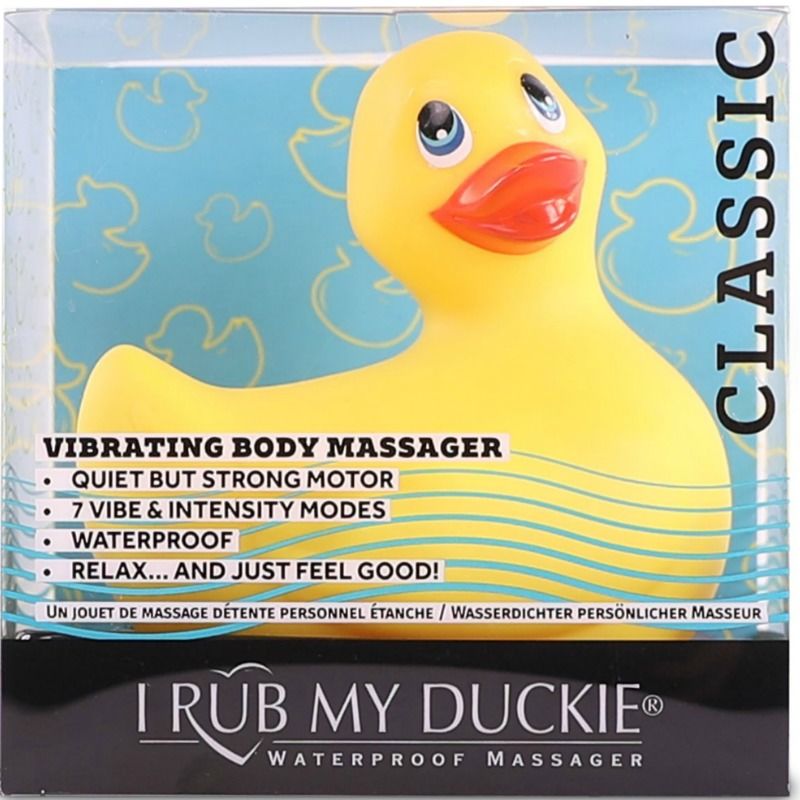 BIG TEASE TOYS - I RUB MY DUCK KLASSISCHE VIBRIERENDE ENTE GELB