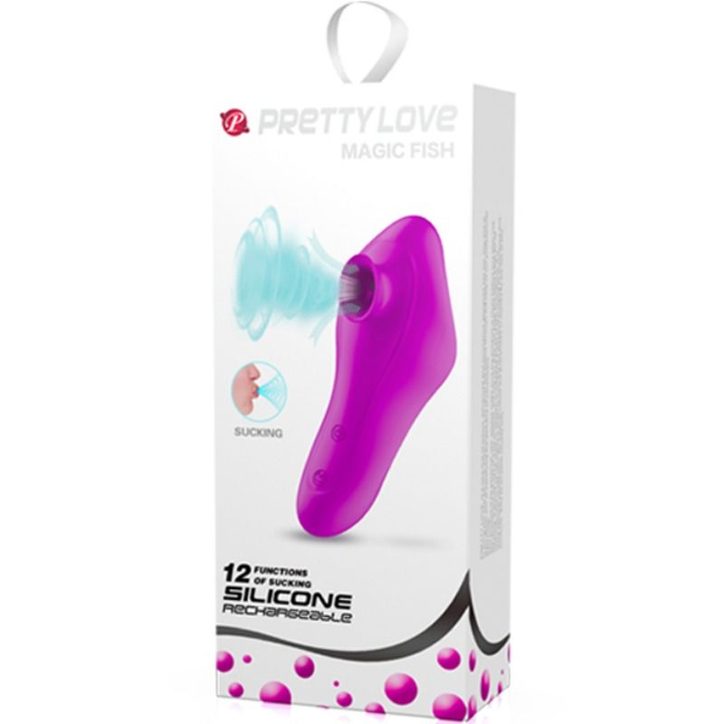 PRETTY LOVE - STIMOLATORE PER CLITORIDE ASPIRANTE MAGIC FISH